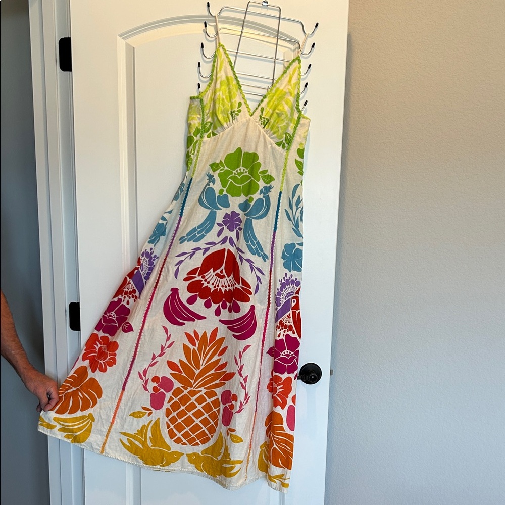 FARM Rio Colorful Floral Maxi Dress